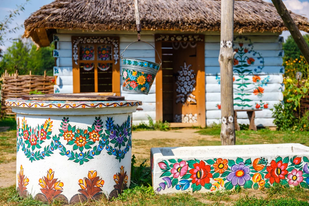 Malowane chaty w Zalipiu